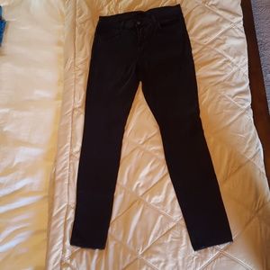 Black J Brand skinny jeans
